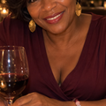 Samantha H. at restaurant